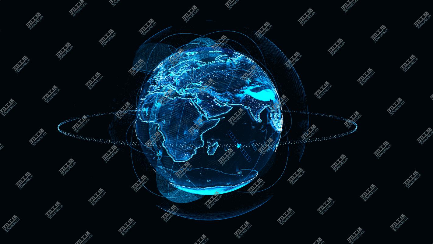 images/goods_img/202104092/Animated Hologram Planet Earth v4 3D model/5.jpg